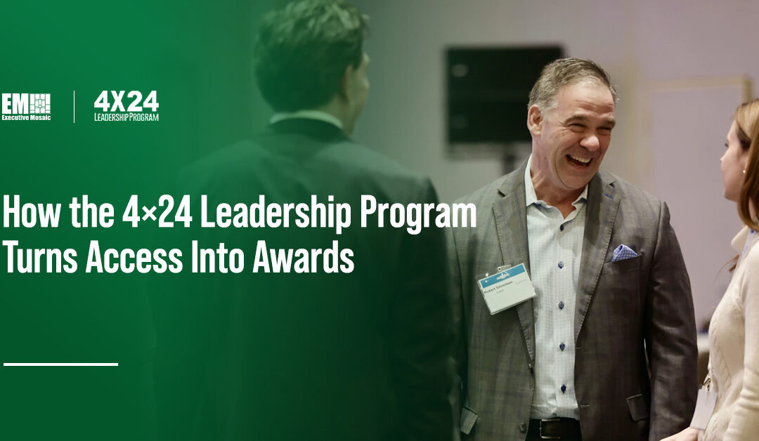 From First Dinner to First Deal: Inside the 4×24 Membership Journey for GovCon Executives