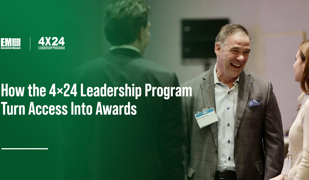 From First Dinner to First Deal: Inside the 4×24 Membership Journey for GovCon Executives