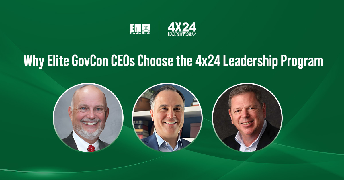 Why the Most Successful GovCon CEOs Don’t Lead Alone Why the Most Successful GovCon CEOs Don’t Lead Alone