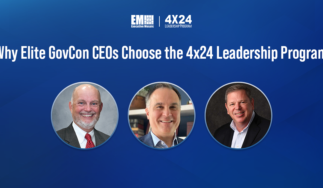 Why the Most Successful GovCon CEOs Don’t Lead Alone