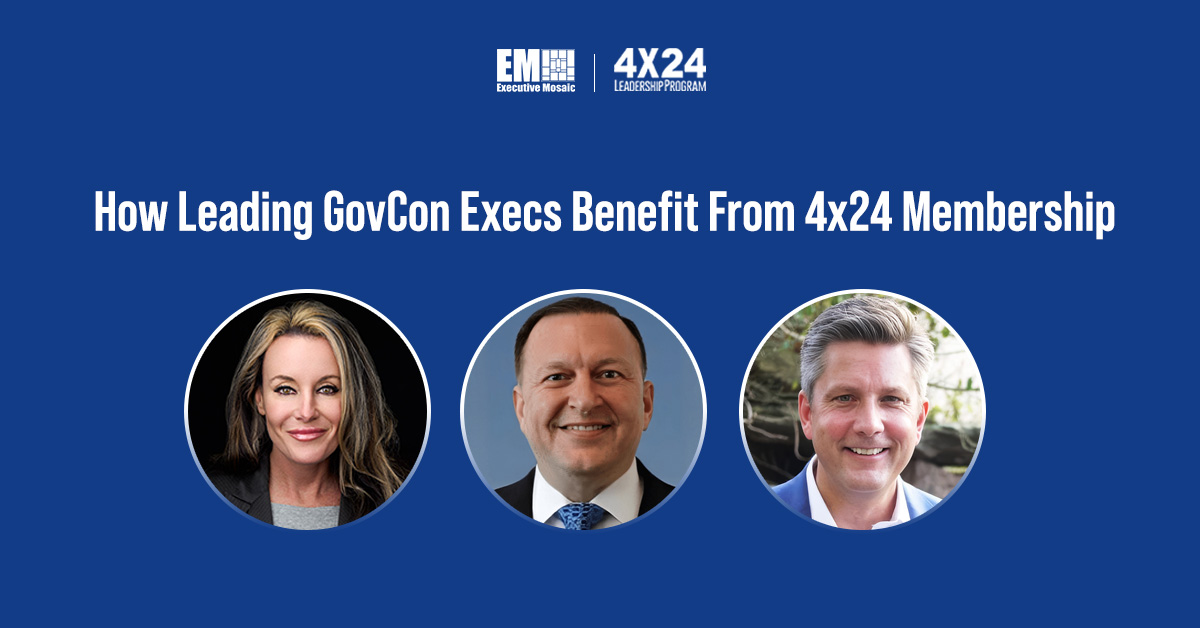 How the 4×24 Leadership Program Gives GovCon Leaders Actionable Intel & Engagement